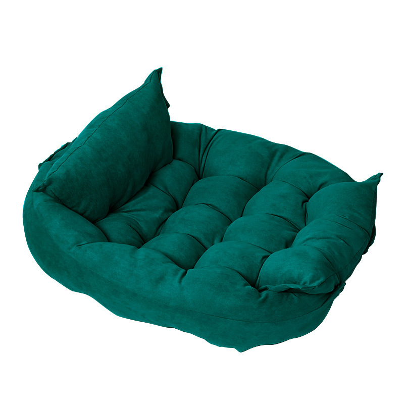 HYNQORA 3-in-1 Convertible Pet Sofa & Nest Bed