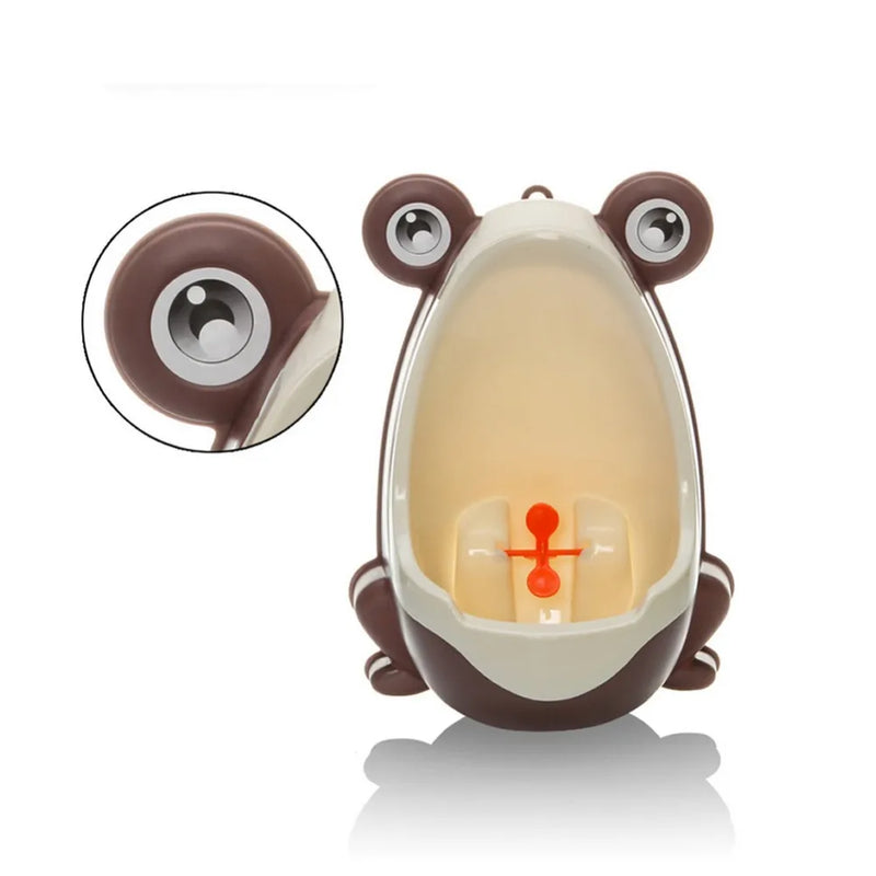 HYNQORA Frog-Shaped Wall-Mounted Potty Training Urinal