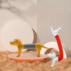 Expandable Pop Tube Animal Sensory Fidget Toy