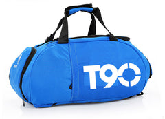Nylon basketball and gym bag with handles and shoulder strap - additional view