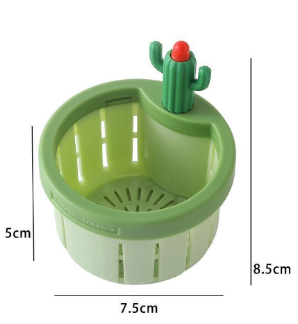 HYNQORA Cactus Kitchen Sink Food Strainer