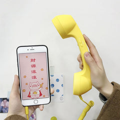 Retro Telephone Handset for Smartphones