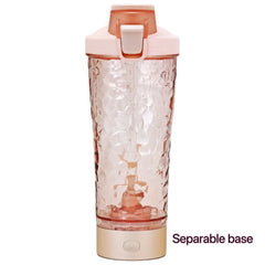 HYNQORA 7000 RPM Electric Protein Shaker Bottle with Powder Storage