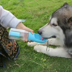 Portable Dog Water Bottle & Waste Bag Dispenser