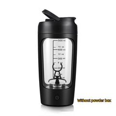 HYNQORA 7000 RPM Electric Protein Shaker Bottle with Powder Storage