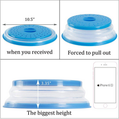 HYNQORA Collapsible High-Temperature Microwave Splash Cover