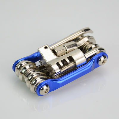 Compact 11-in-1 Bicycle Repair Multitool