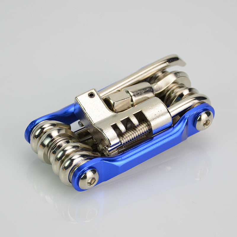 Compact 11-in-1 Bicycle Repair Multitool