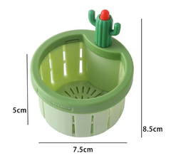 HYNQORA Cactus Kitchen Sink Food Strainer