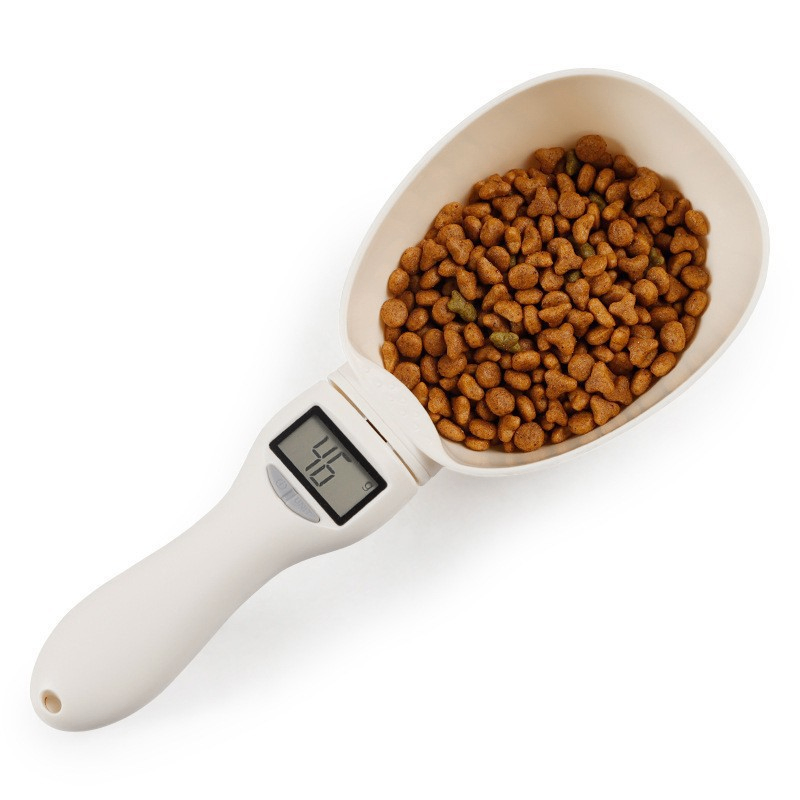 HYNQORA Digital Pet Food Measuring Spoon with Scale
