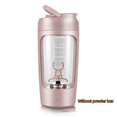 HYNQORA 7000 RPM Electric Protein Shaker Bottle with Powder Storage