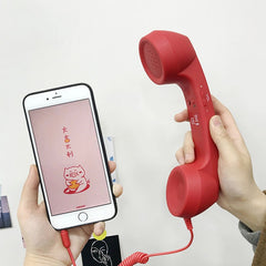 Retro Telephone Handset for Smartphones