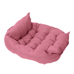 HYNQORA 3-in-1 Convertible Pet Sofa & Nest Bed