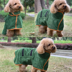 HYNQORA Fast-Drying Dog Bathrobe Towel