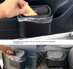 Foldable Car Trash Can & Organizer