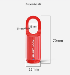 HYNQORA USB Rechargeable Fingerprint Lock