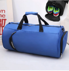 Large cylinder sports training bag with shoulder strap - additional view