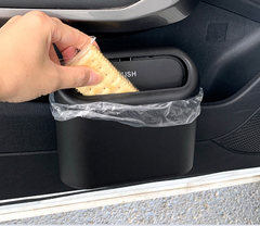 Foldable Car Trash Can & Organizer