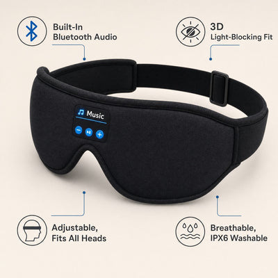 3D Bluetooth Sleep Mask