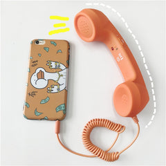 Retro Telephone Handset for Smartphones