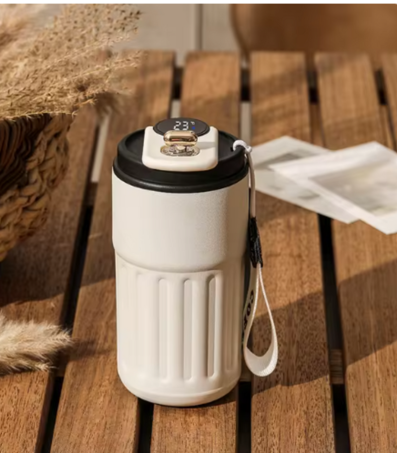 Temperature Smart Digital Insulated Travel Bottle – 450ml