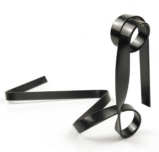 Iron Ribbon Wine Rack