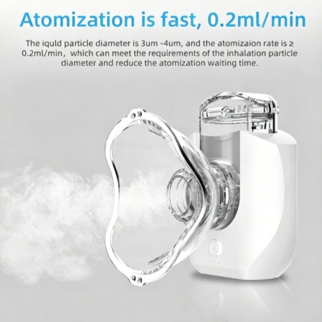 Portable Nebulizer Handheld Asthma Inhaler Device