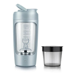 HYNQORA 7000 RPM Electric Protein Shaker Bottle with Powder Storage