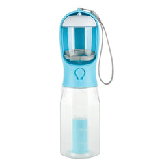 Portable Dog Water Bottle & Waste Bag Dispenser