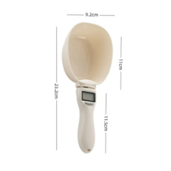 HYNQORA Digital Pet Food Measuring Spoon with Scale