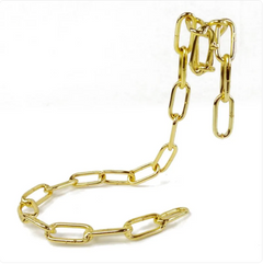 Suspended Metal Chain Wine Bottle Holder