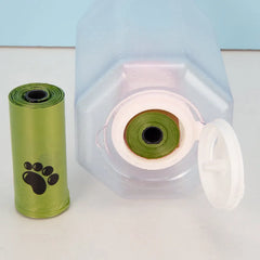 Portable Dog Water Bottle & Waste Bag Dispenser