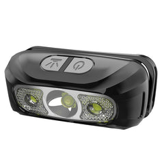 Rechargeable LED Motion Sensor Headlamp for Camping & Outdoor Activities